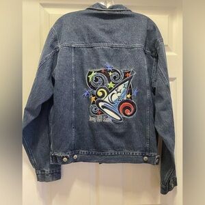 Vintage Walt Disney World MGM Studios Denim Jacket Size Small